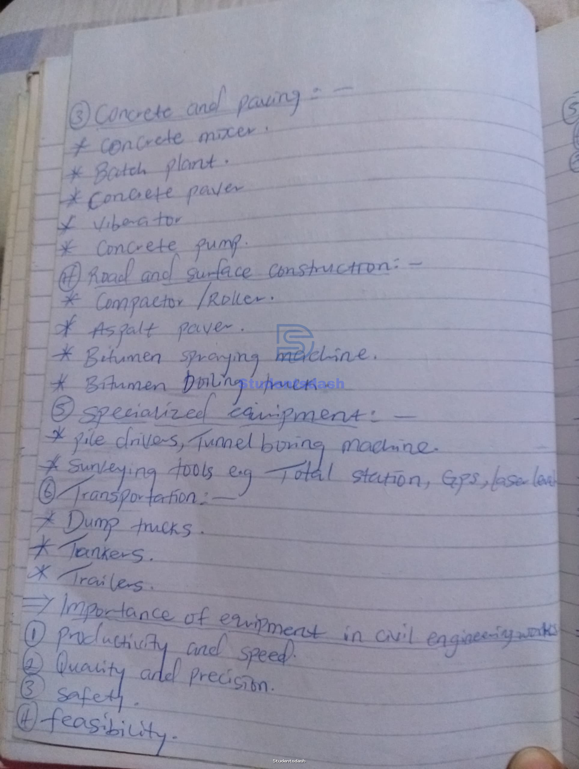 Material Page