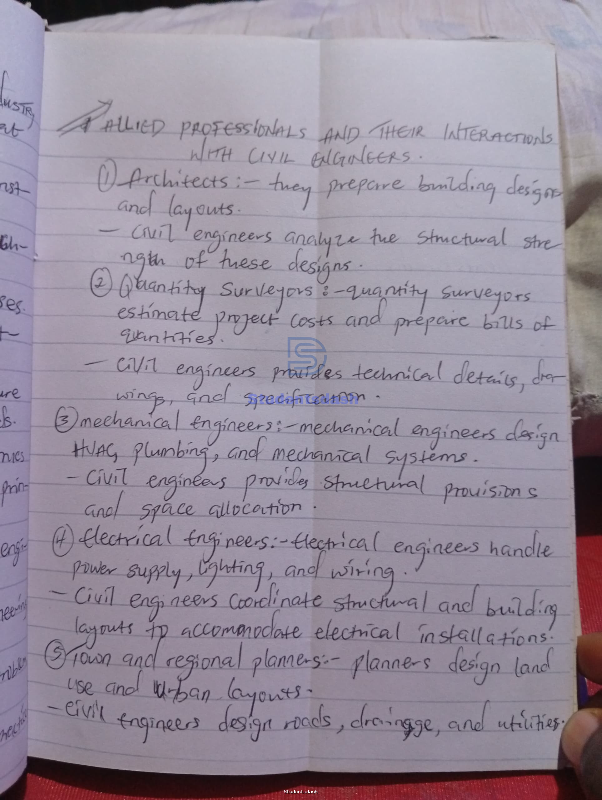 Material Page