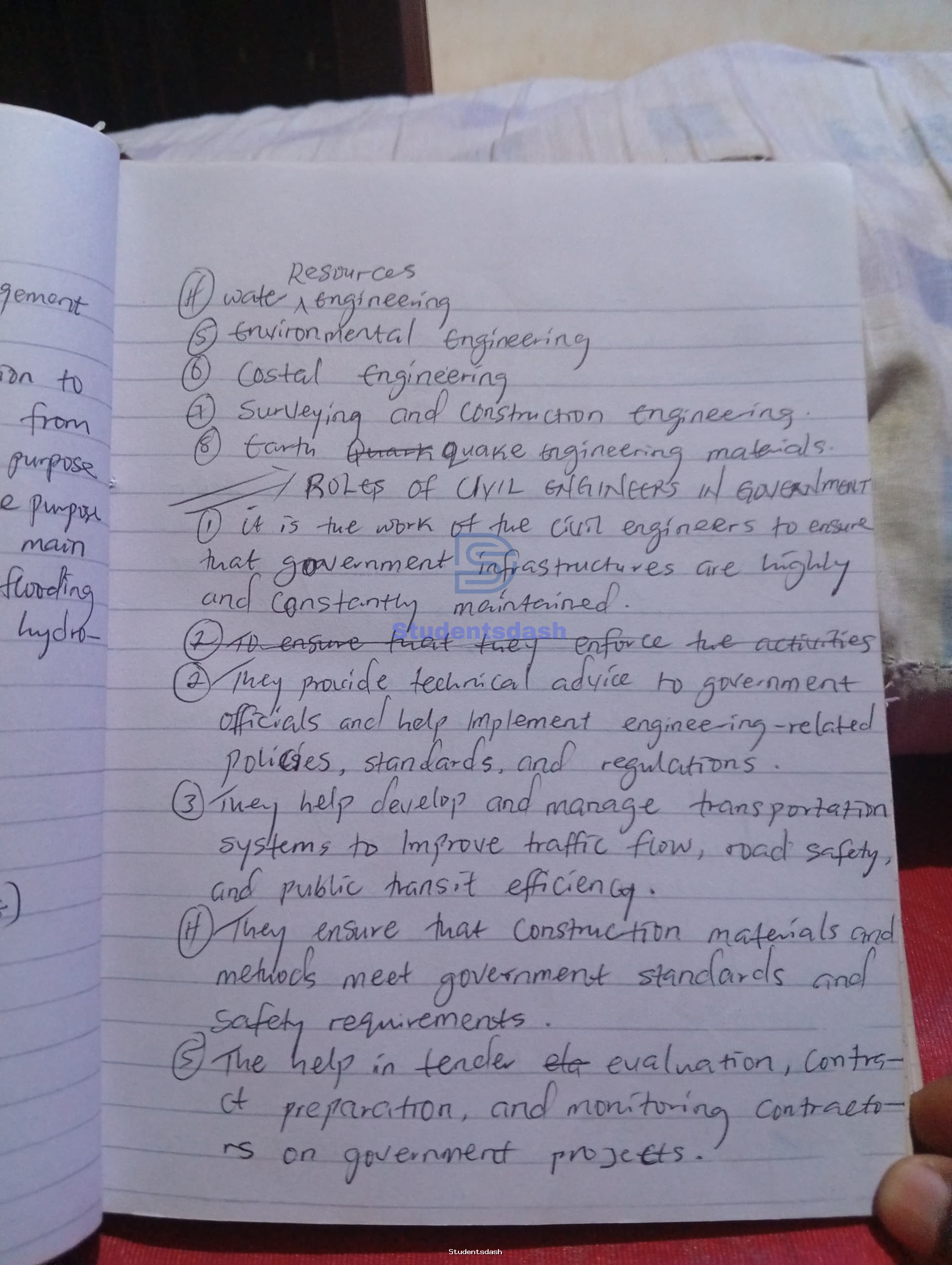 Material Page