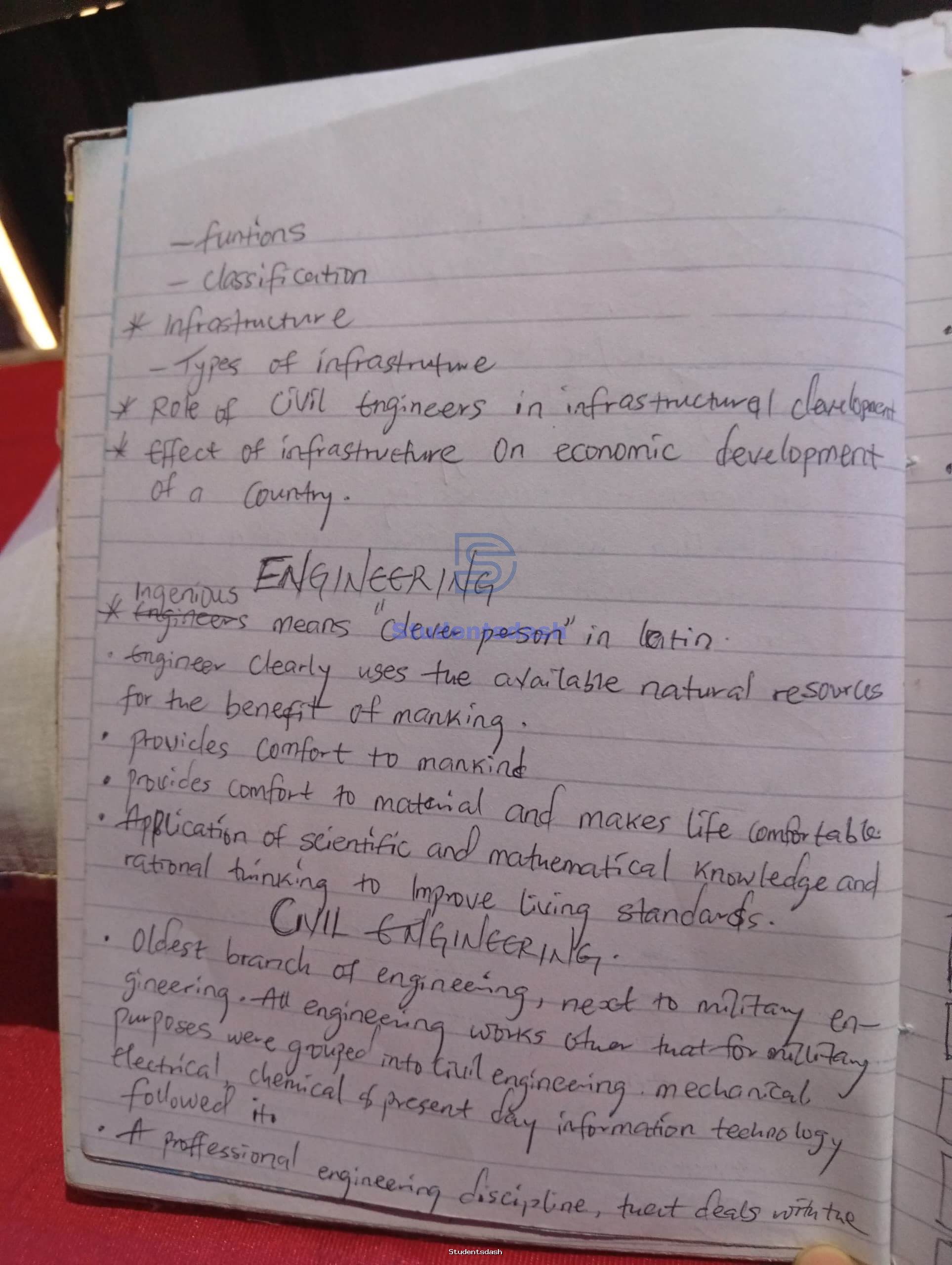 Material Page