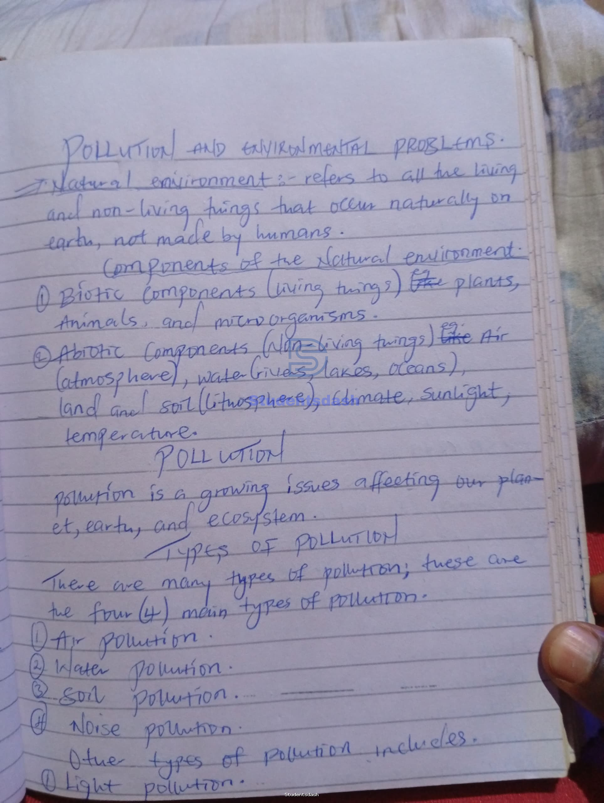 Material Page
