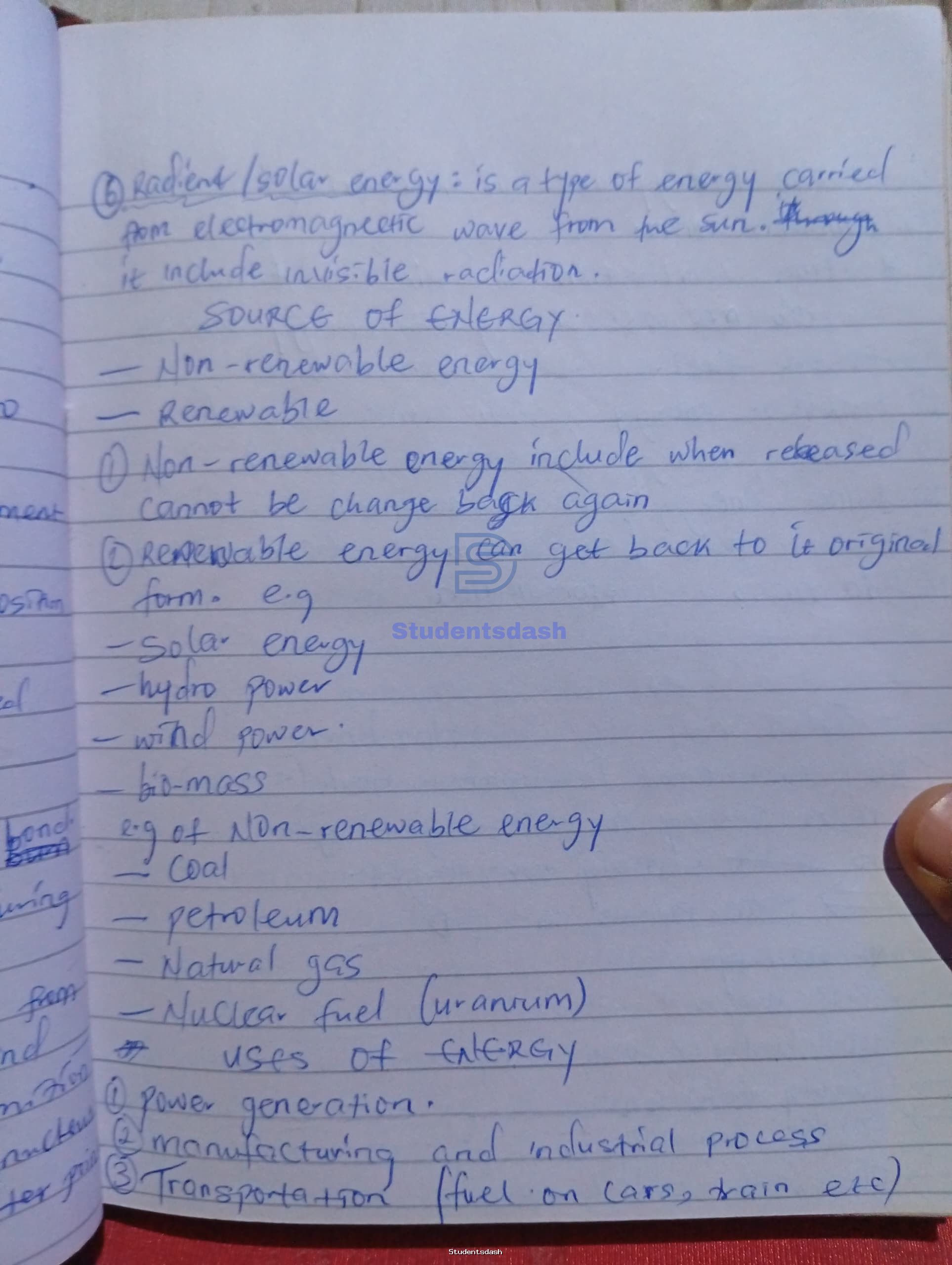 Material Page