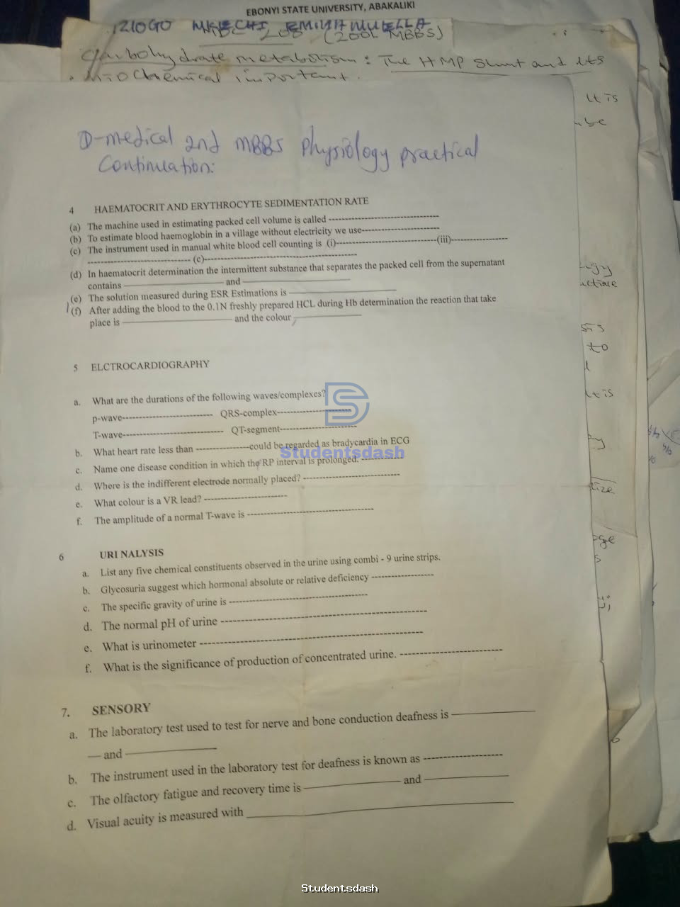 Material Page