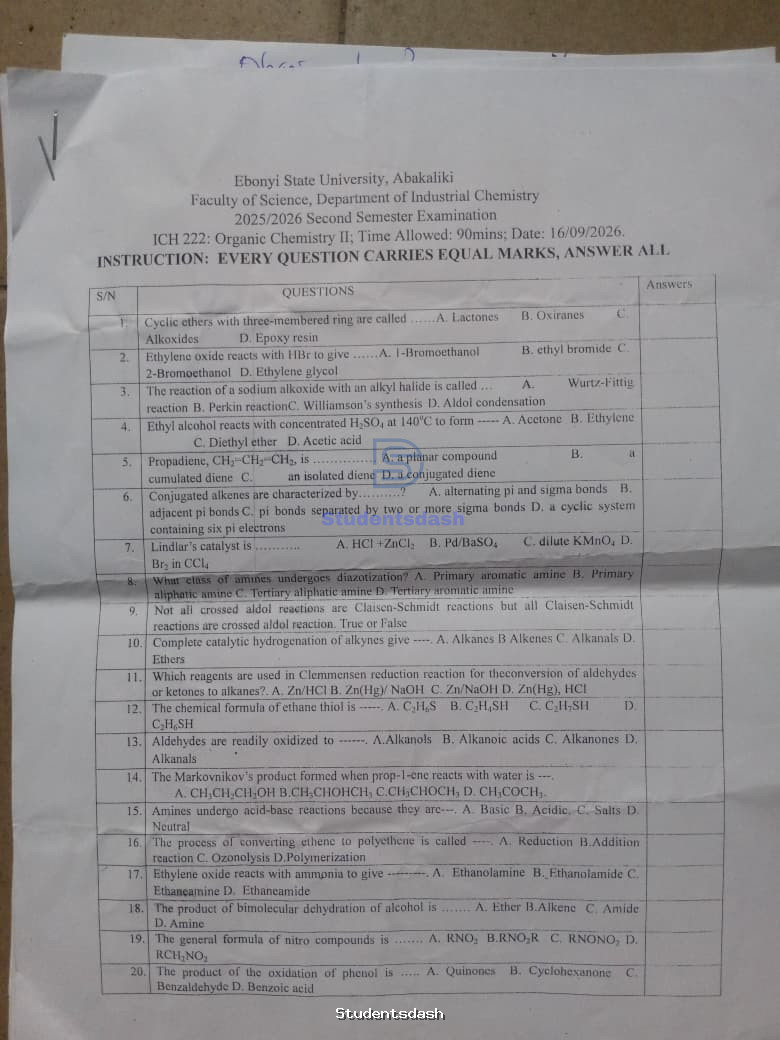 Material Page