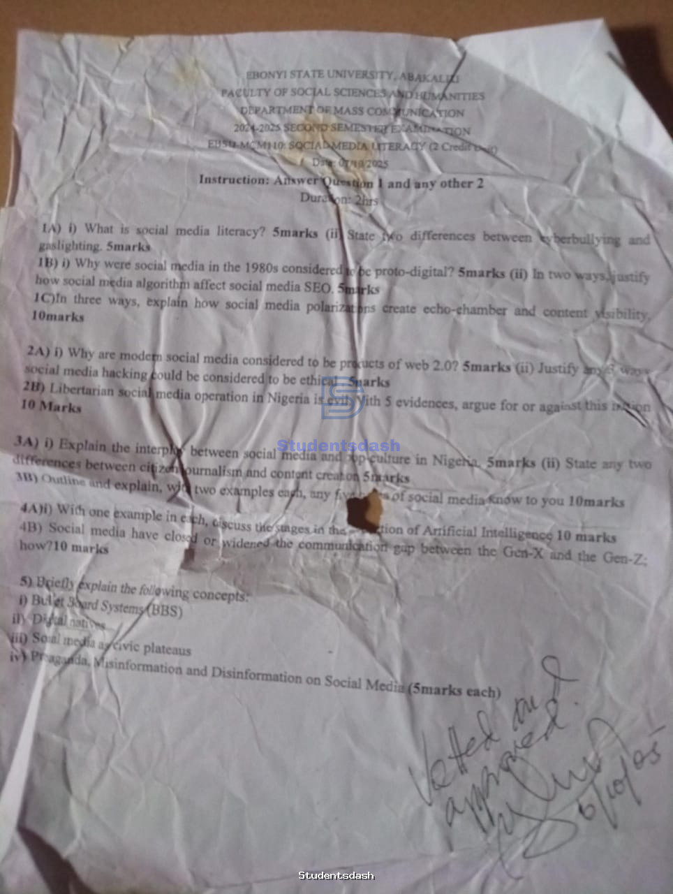 Material Page