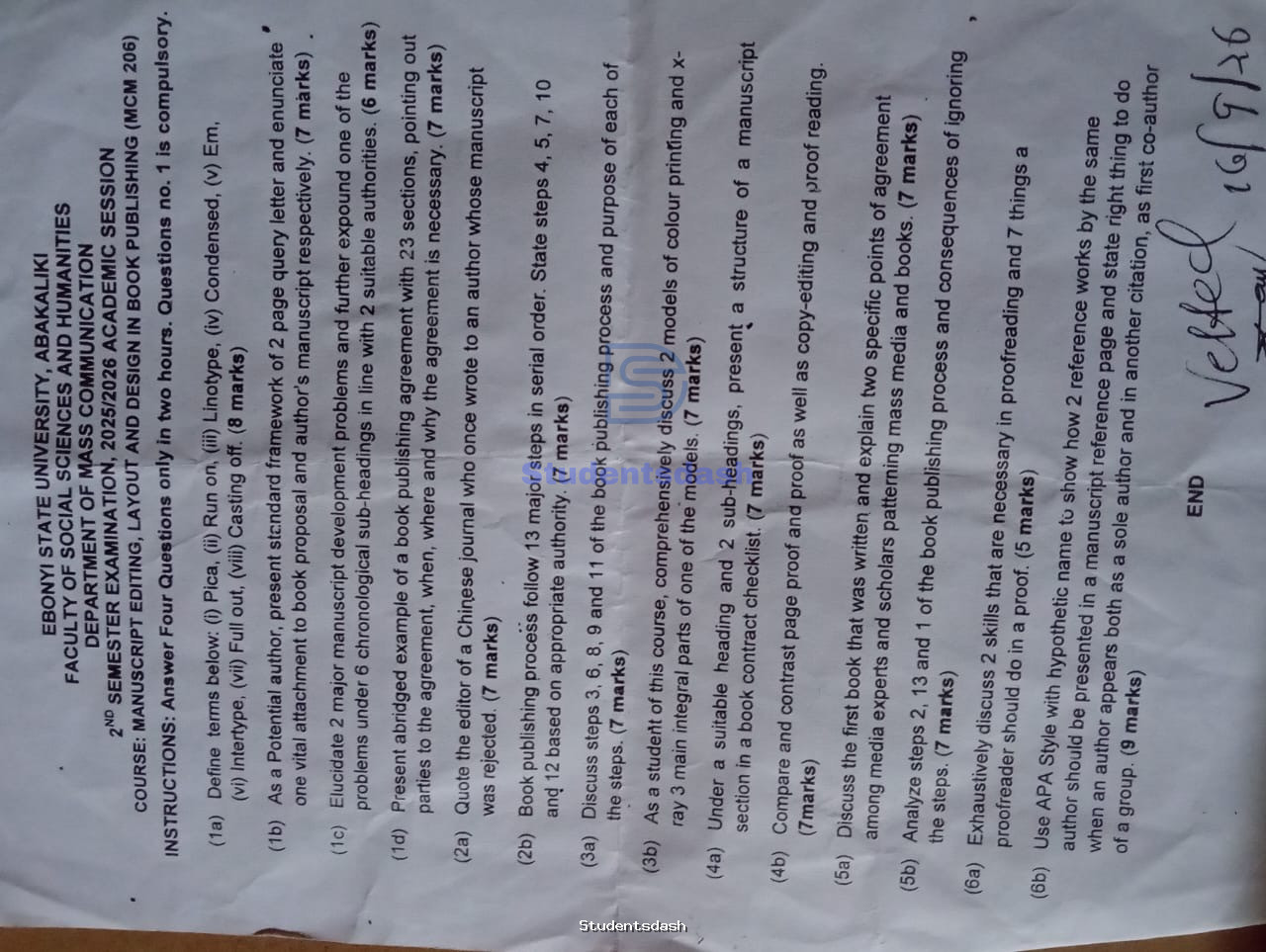 Material Page