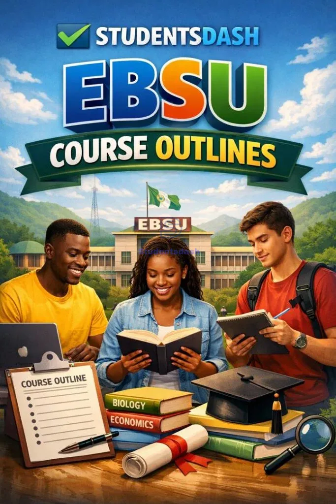 PHY 101 Course Outline for 100L Students – Ebonyi State University (EBSU)