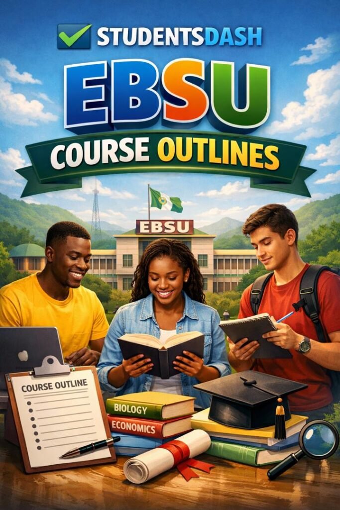 BIO 151 Course Outline for 100L Students – Ebonyi State University (EBSU)